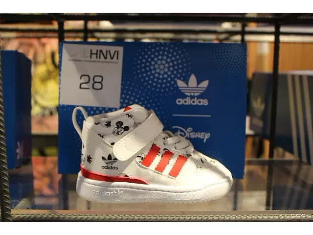 Kindersneaker adidas disney forum mid 360 i maat 21 - afbeelding 2 van  2
