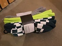 Kindersokken vans 3pack maat 31,5-38 - afbeelding 2 van  2