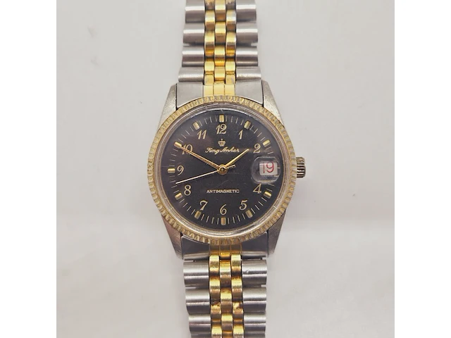 King anker two tone mechanisch horloge - afbeelding 1 van  8