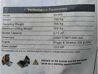 King kong - xg360 - skidsteer loader - afbeelding 2 van  35