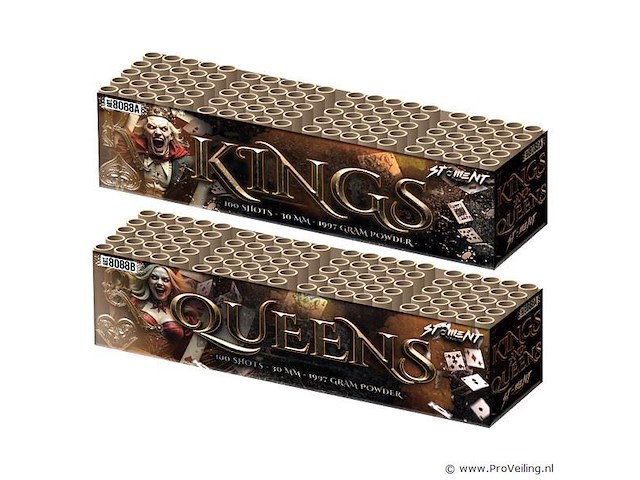 Kings and queens 200 shots - afbeelding 1 van  1