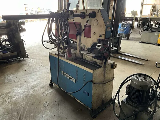 Kingsland 60xa hydraulische pons- en knipmachine - afbeelding 4 van  11