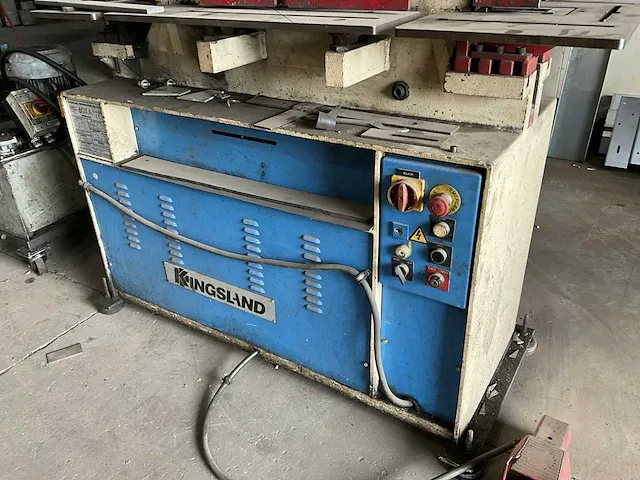 Kingsland 60xa hydraulische pons- en knipmachine - afbeelding 5 van  11
