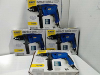 Kinzo - slagboormachine (4x) - afbeelding 1 van  4