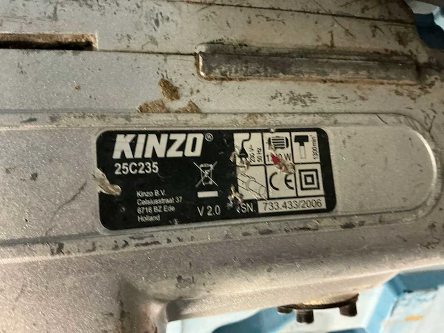 Kinzo 25c235 boorhamer - afbeelding 5 van  5