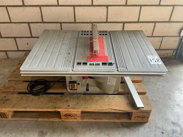Kinzo 8e316 tafelcirkelzaagmachine - afbeelding 1 van  6