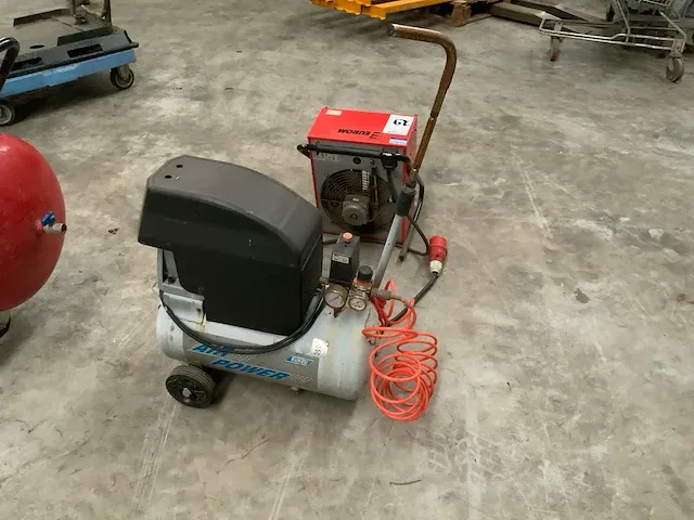 Kinzo luchtcompressor - afbeelding 1 van  3