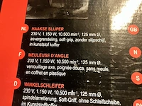 Kinzo slijptol 1150 watt - afbeelding 7 van  7