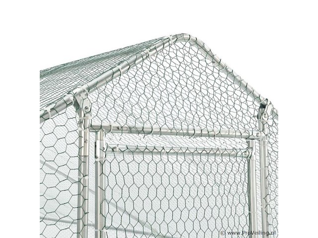 Kippenren hls25t 2 x 2 x 2 meter - afbeelding 7 van  18
