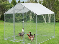 Kippenren hls25t 2 x 2 x 2 meter - afbeelding 11 van  18