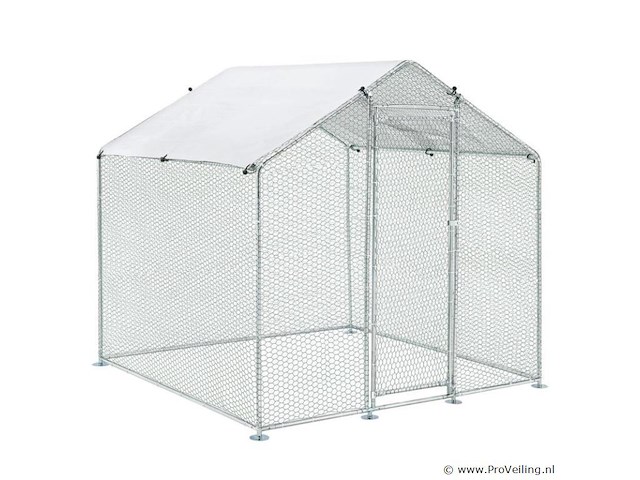 Kippenren hls25t 2 x 2 x 2 meter - afbeelding 4 van  18