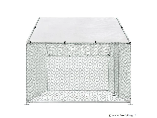 Kippenren hls25t 3 x 2 x 2 meter - afbeelding 5 van  18