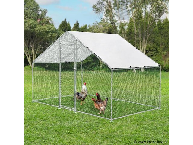 Kippenren hls25t 3 x 2 x 2 meter - afbeelding 11 van  18