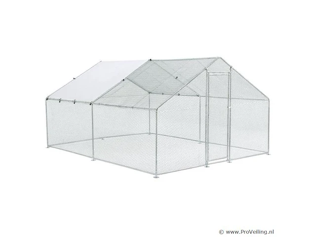 Kippenren hls25t 3 x 4 x 2 meter - afbeelding 4 van  18