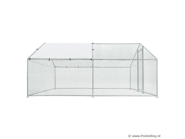 Kippenren hls25t 3 x 4 x 2 meter - afbeelding 5 van  18