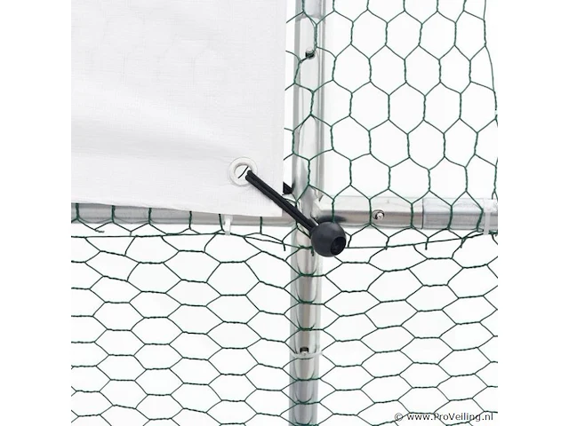 Kippenren hls25t 3 x 4 x 2 meter - afbeelding 10 van  18