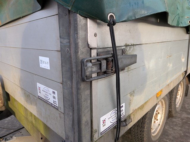 Kipper aanhangwagen, hapert, d2000 08, 2000 - afbeelding 4 van  20