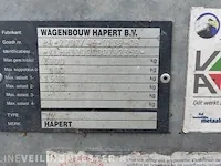 Kipper aanhangwagen hapert, ta, bouwjaar 2016 | 16-wp-hx - afbeelding 22 van  32
