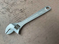 Kippertool 8”-200mm verstelbare moersleutel (5x) - afbeelding 1 van  5
