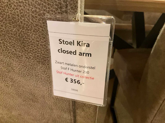 Kira eetkamerstoel (2x) - afbeelding 5 van  5