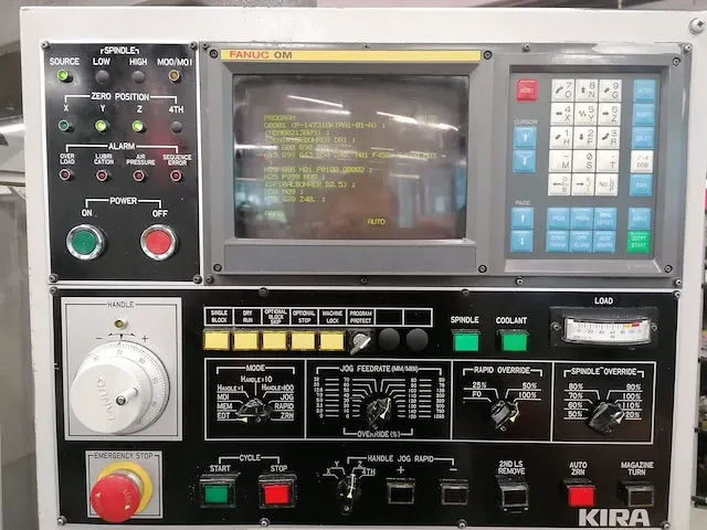 Kira kv-5mc cnc freesmachine - afbeelding 12 van  19