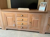 Kiria eiken tv-dressoir - afbeelding 2 van  6
