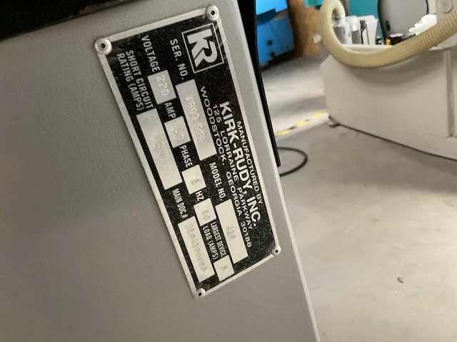 Kirk ruby 435, 215v, 314-3 adresseer label en sluitmachine - afbeelding 10 van  27