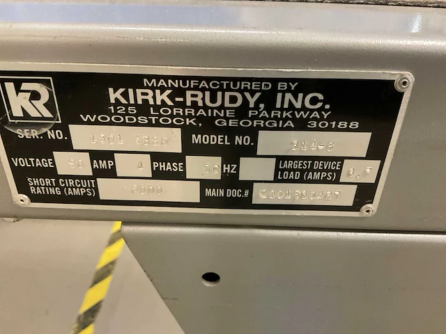 Kirk ruby 435, 215v, 314-3 adresseer label en sluitmachine - afbeelding 20 van  27