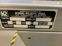 Kirk ruby 435, 215v, 314-3 adresseer label en sluitmachine - afbeelding 20 van  27