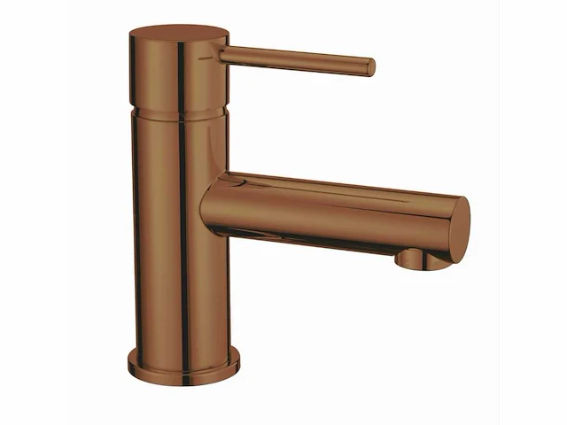Kiruna 253777 wastafelkraan hoog old copper - afbeelding 1 van  4