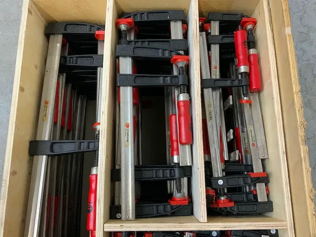 Kist met 197 lijmklemmen - afbeelding 4 van  10