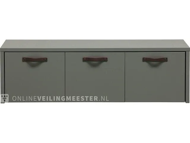 Kistbank vtwonen, stage kistbank groen 120 cm - afbeelding 1 van  2