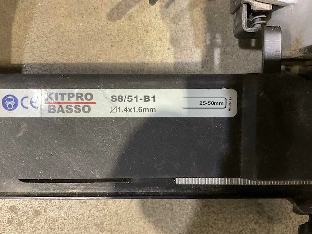 Kit pro basso s8/51-b1 pneumatische tacker - afbeelding 3 van  3