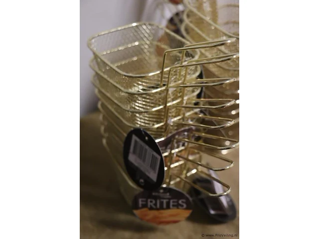 Kitchen tools frietmandjes - partij - afbeelding 3 van  5