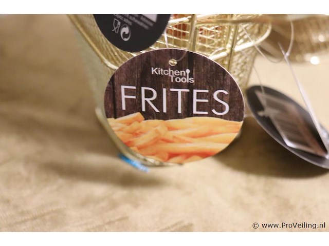 Kitchen tools frietmandjes - partij - afbeelding 4 van  5