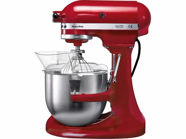 Kitchenaid 5kpm5 keukenmachine 315 w 4,8 l rood - afbeelding 2 van  6