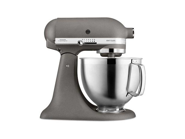 Kitchenaid artisan 5ksm185ps keukenmachine 300 w 4,8 l grijs - afbeelding 1 van  2