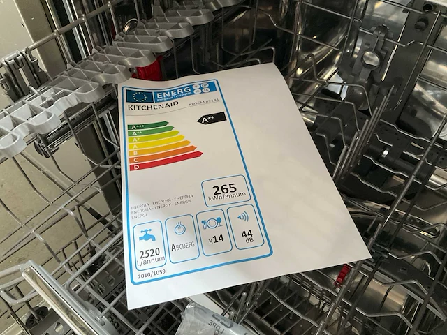 Kitchenaid inbouw vaatwasser met dynamic clean - afbeelding 3 van  13