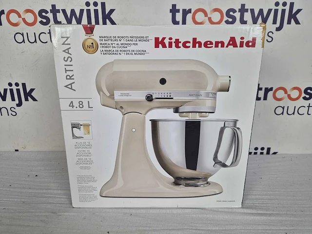 Kitchenaid keukenmachine - artisan - keukenrobot met 7 accessoires - afbeelding 2 van  2