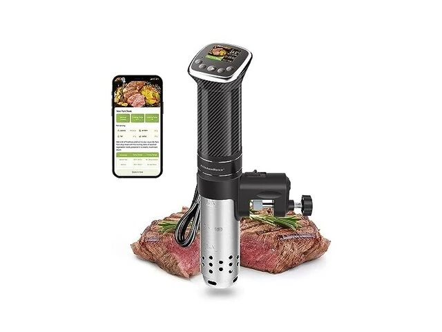 Kitchenboss sous vide stick - 1100w - omloop - 40c-90c - afbeelding 1 van  1