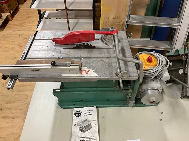 Kity 617 tafelcirkelzaagmachine - afbeelding 2 van  6
