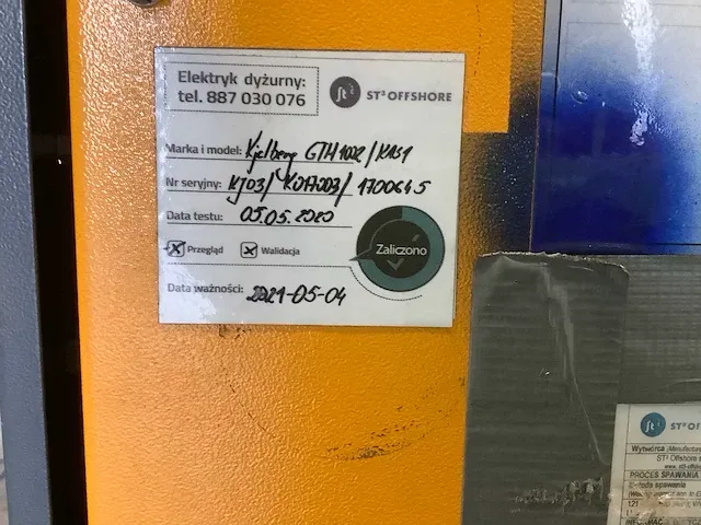 Kjelberg - gth1002/ka51 - submerged arc welder - afbeelding 7 van  8