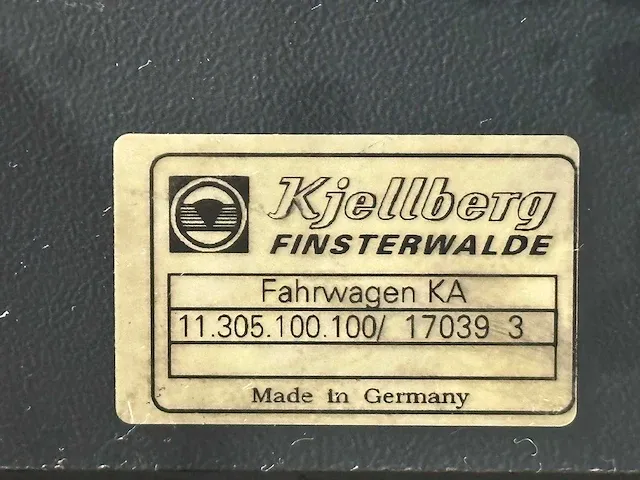 Kjelberg - gth802/ka51 - submerged arc welder - afbeelding 2 van  21