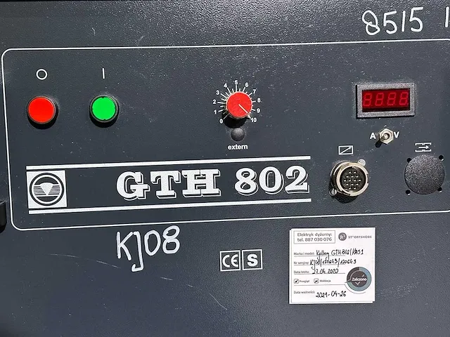 Kjelberg - gth802/ka51 - submerged arc welder - afbeelding 14 van  21