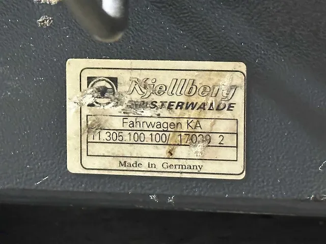 Kjelberg - gth802/ka51 - submerged arc welder - afbeelding 11 van  18