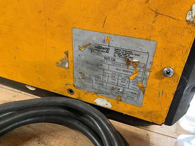 Kjellberg finsterwalde cuti 120 plasmasnijmachine - afbeelding 6 van  8