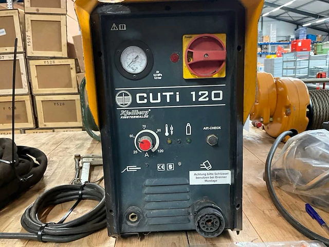 Kjellberg finsterwalde cuti 120 plasmasnijmachine - afbeelding 8 van  8