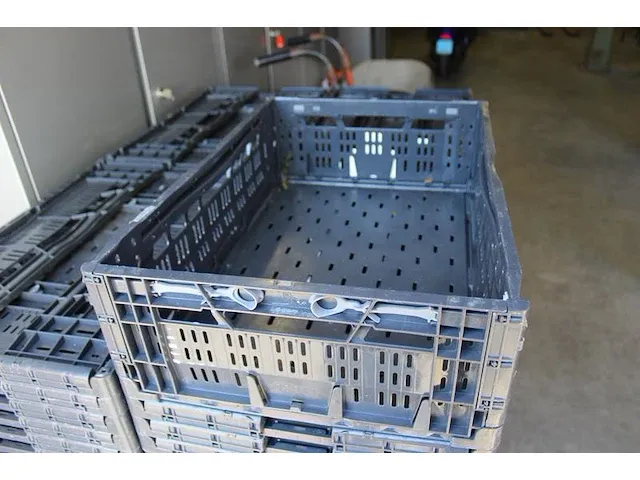 Klapkratten met afmeting 60 x 40 x 17,6 cm. 112 stuks op pallet. - afbeelding 2 van  2