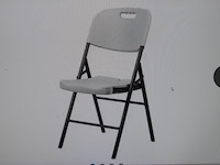 Klapstoel 44x46x57x83 fc200 wit 1 stuks - afbeelding 2 van  7