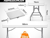 Klaptafel 183x76 jago - afbeelding 2 van  4